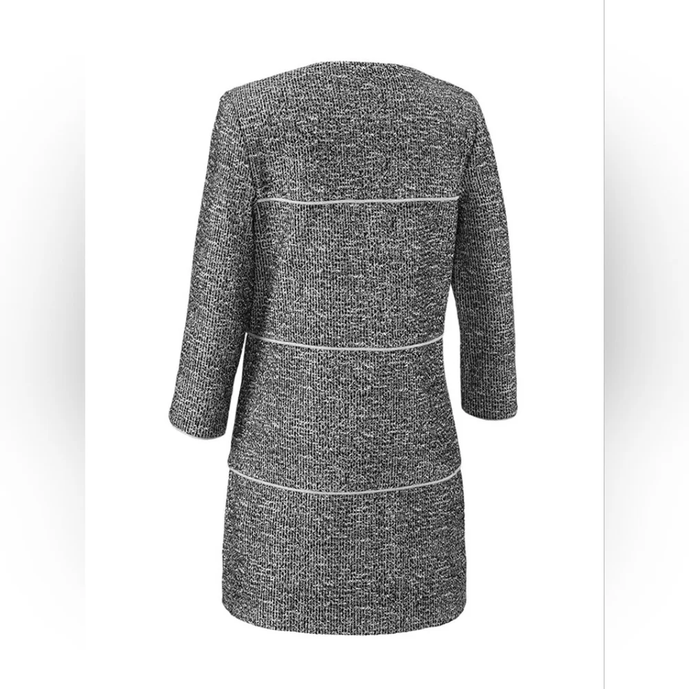 Cabi | Tweed Knit‎ Longline Blazer Jacket